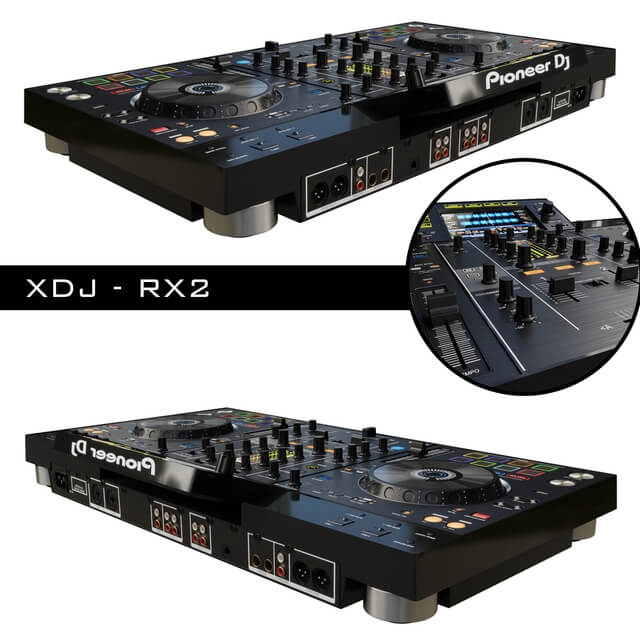 一体化DJ系统3D模型（OBJ,FBX,MAX）