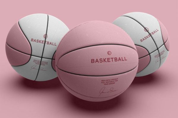 篮球设计产品展示模型(PSD)