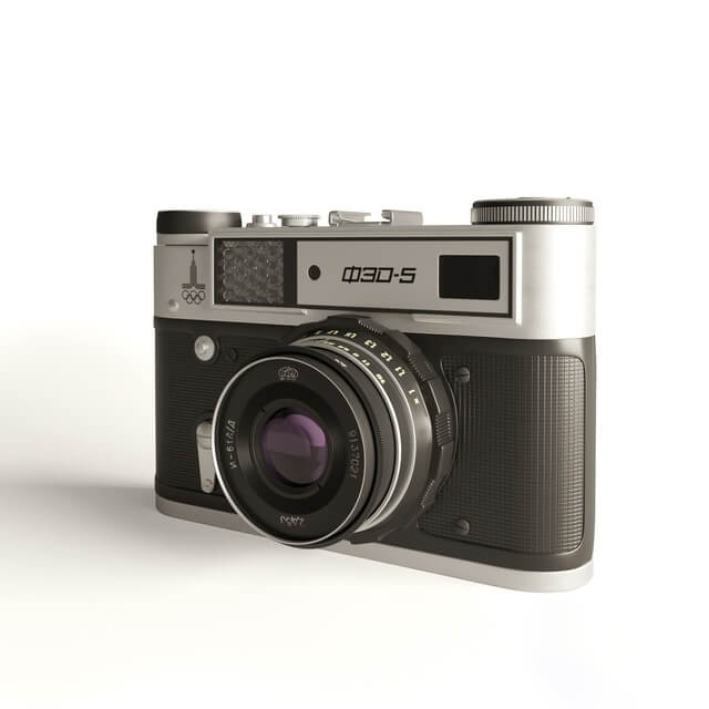 Fed 5相机3D模型（OBJ,FBX,MAX）