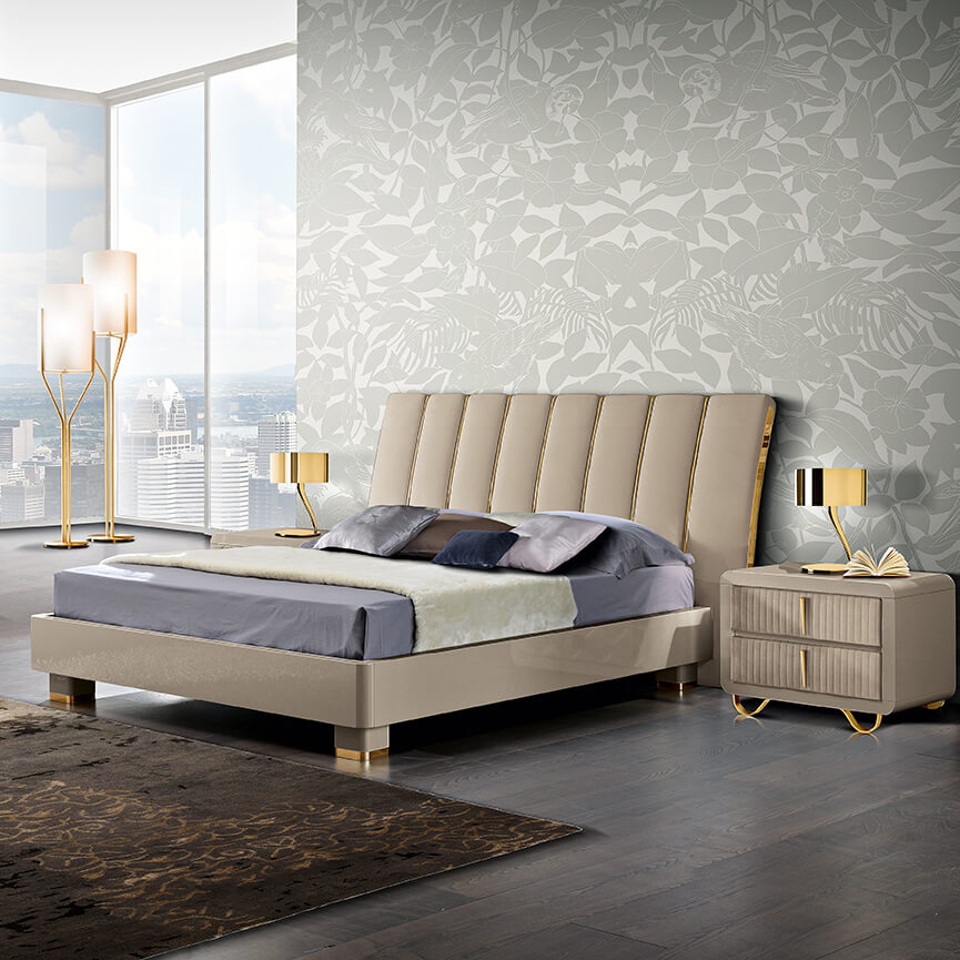 床和卧室墙面装饰及其它家具3D模型（OBJ,FBX,MAX）