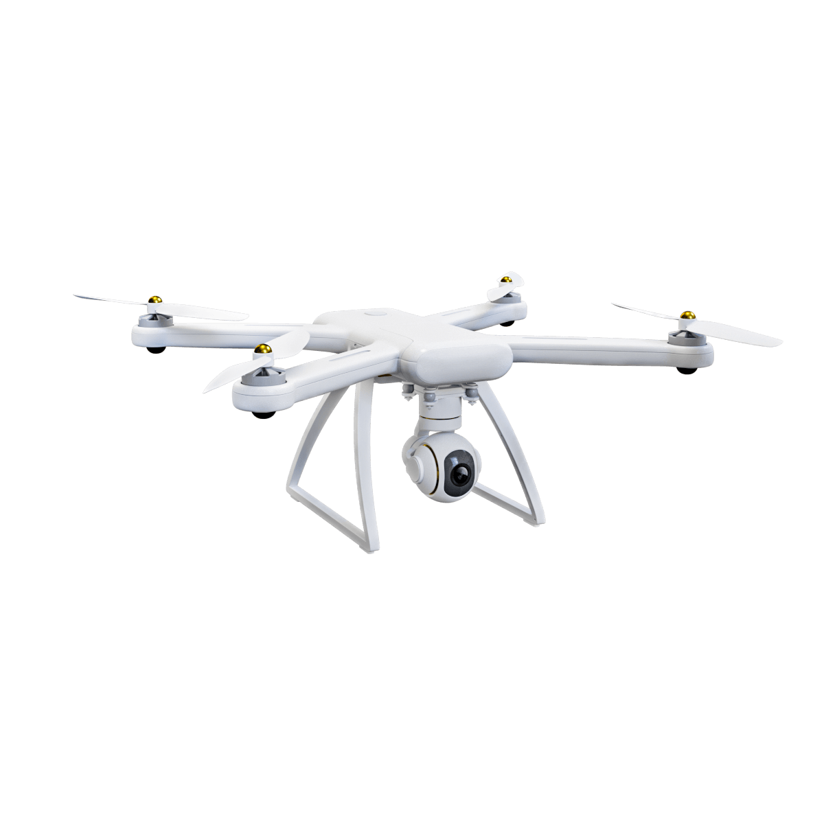小米白色无人机3D模型（OBJ,FBX,MAX）