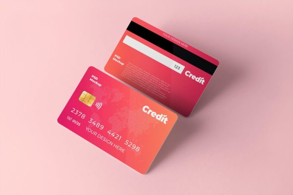 信用卡IC卡设计样机 (PSD)