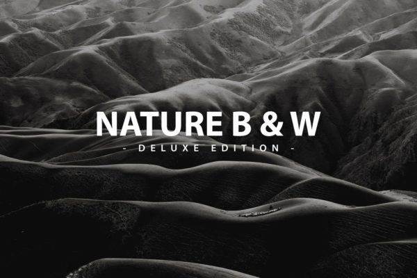 自然黑白 | Lightroom预设移动版和PC版豪华版