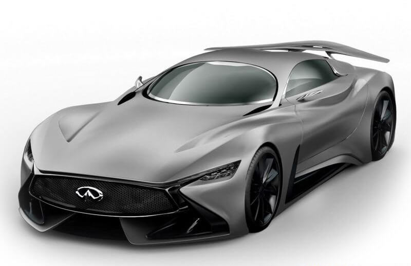 英菲尼迪 Vision Gran Turismo 2014 概念跑车汽车3D模型 (MAX,3DS,FBX,OBJ,C4D,LWO,TEX)