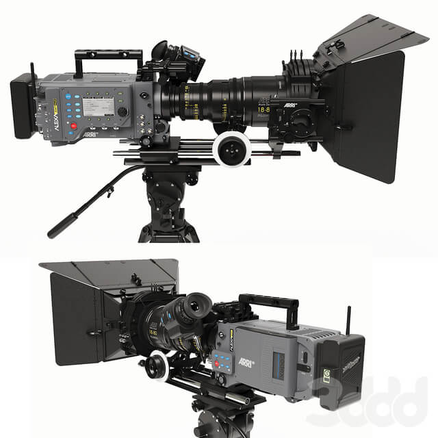 ARRI ALEXA SXT Plus电影摄影机3D模型（OBJ,FBX,MAX）