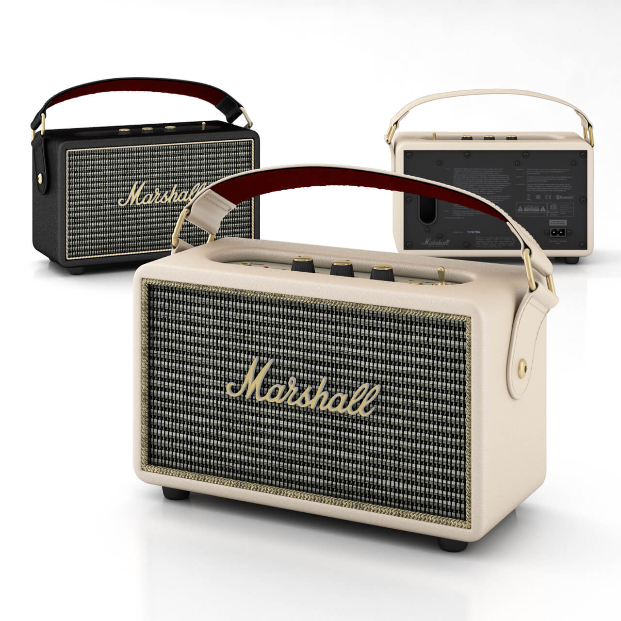Marshall Kilburn便携移动式无线蓝牙音箱3D模型（FBX,MAX）