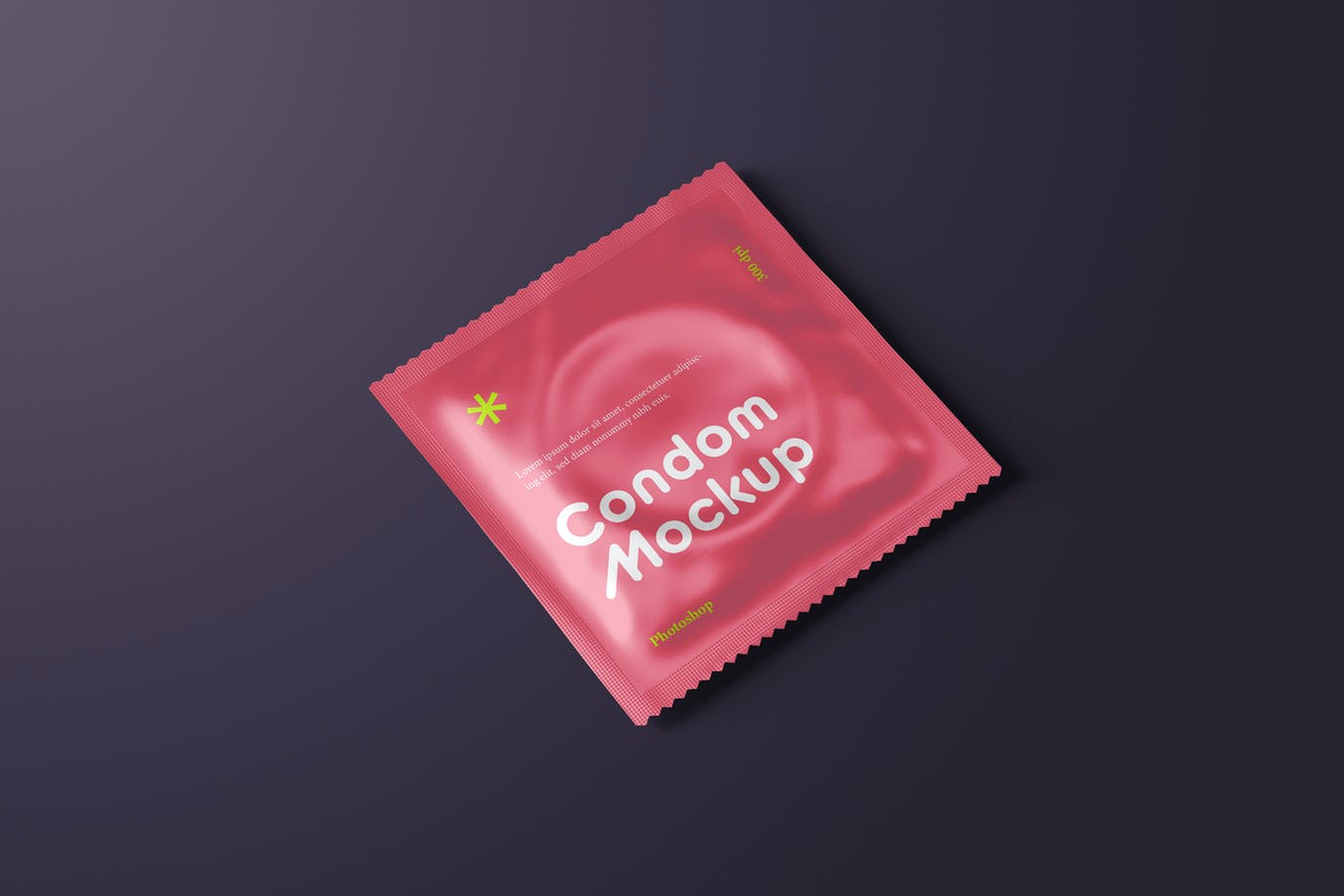 避孕套盒子品牌包装设计样机 (PSD) - 云瑞设计