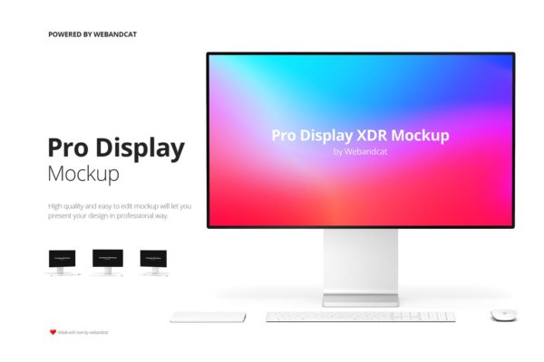 Mac Pro 显示器XDR 样机 (PSD)