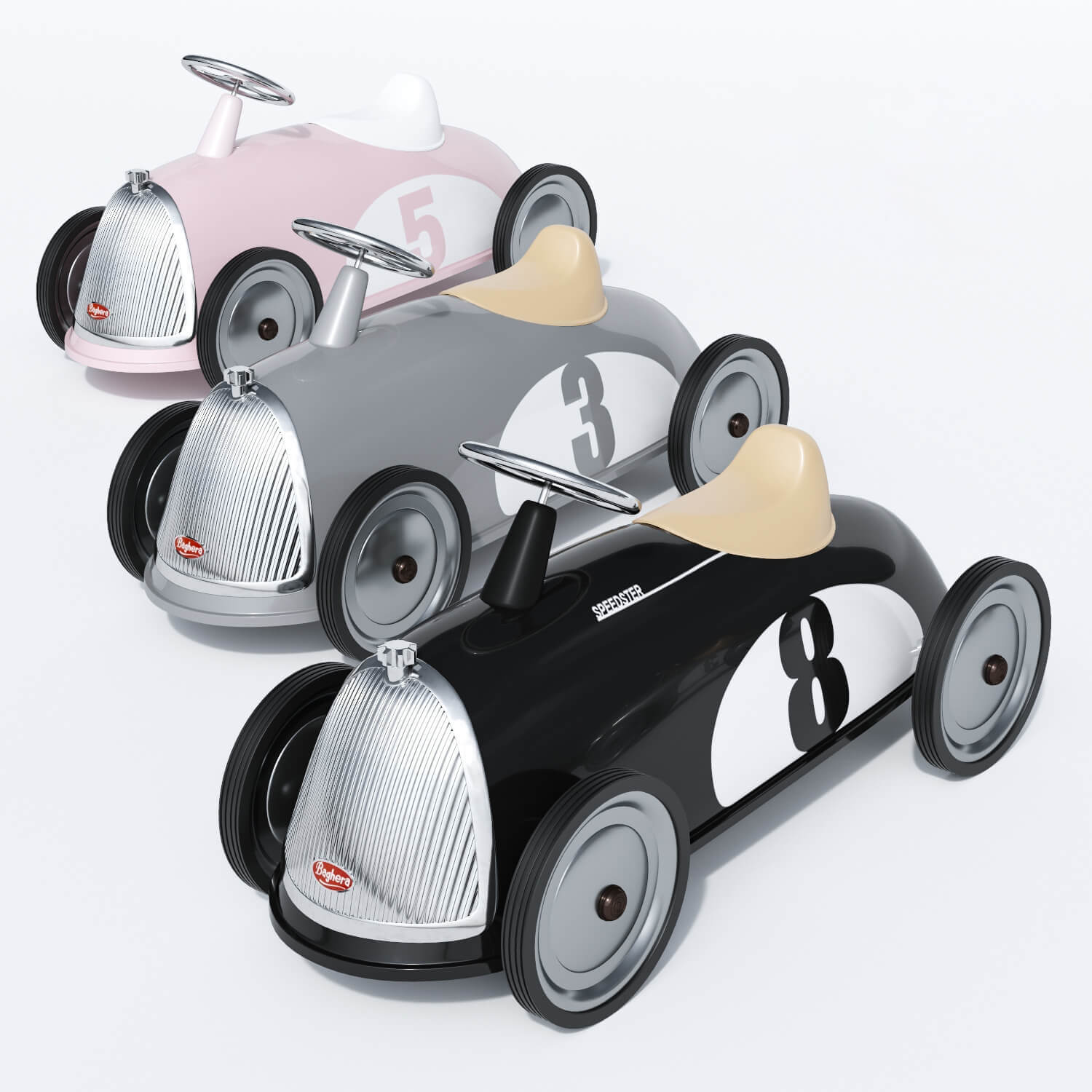 儿童滑滑车3D模型（OBJ,FBX,MAX）