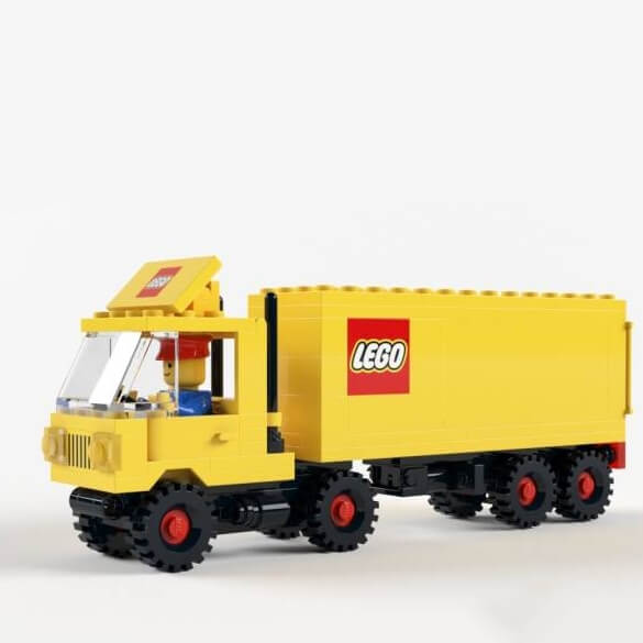 乐高积木货车3D模型（OBJ,FBX,MAX）