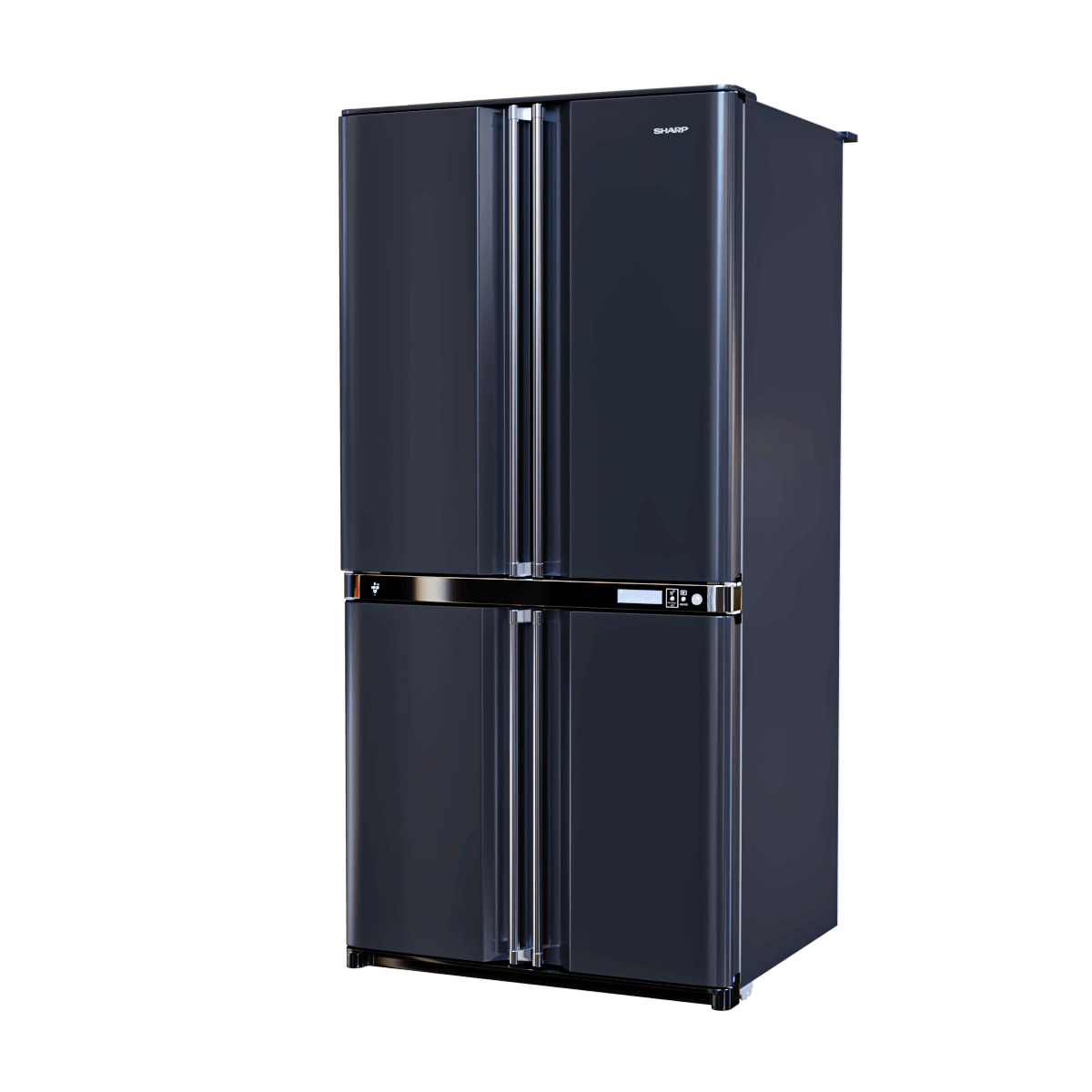 SJF96 SP双开门冰箱3D模型（OBJ,FBX,MAX）