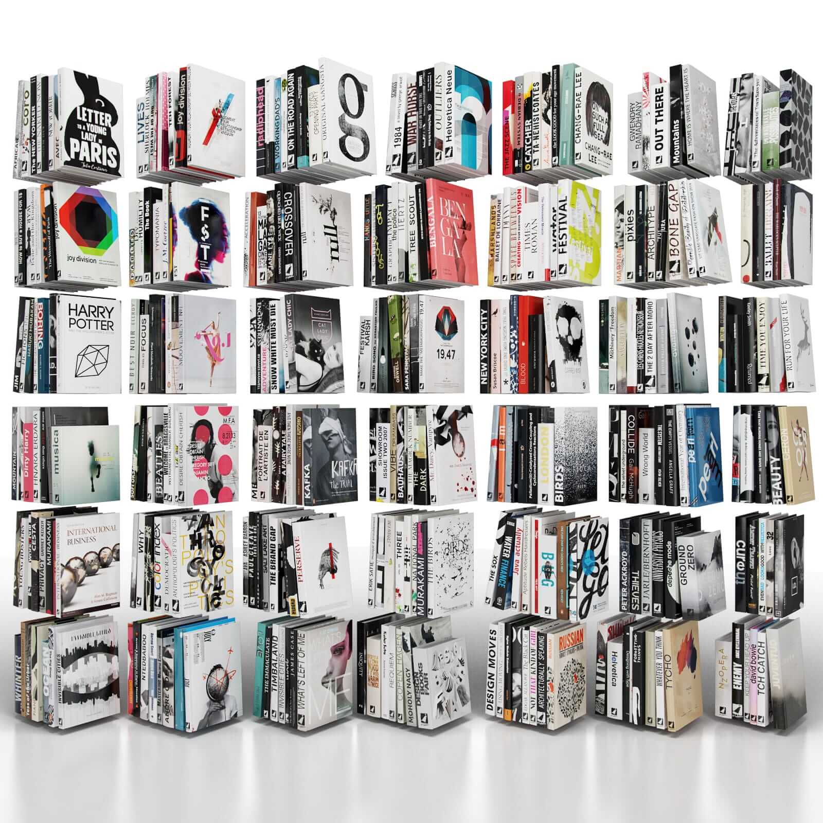 书籍3D模型（FBX,MAX）