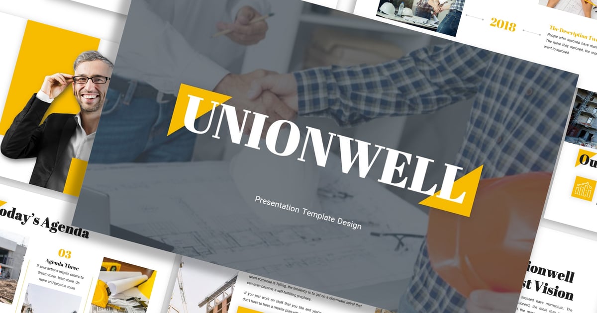 Unionwell – 商业模板演示文稿