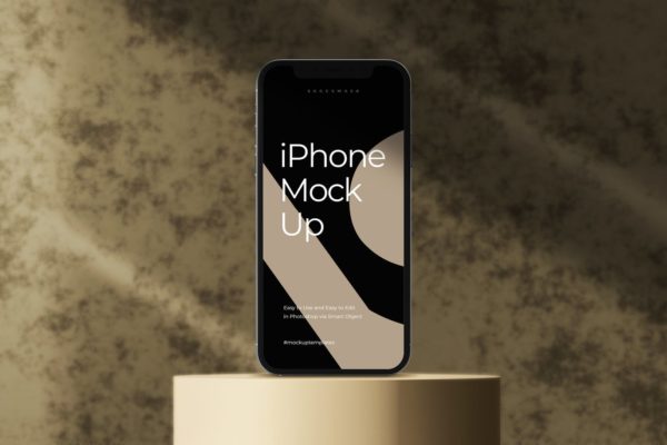 高端iPhone手机预览模型(PSD)