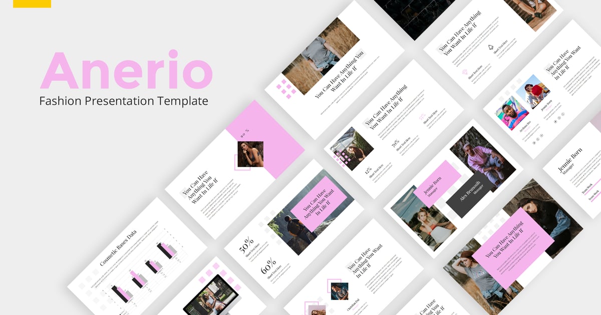 Anerio 美丽的时尚 Google 幻灯片