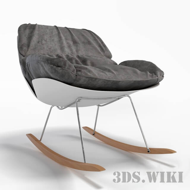Francesco Bellini Bay沙发摇椅3D模型（OBJ,FBX,MAX）