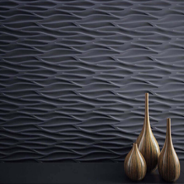 波浪线石膏背景墙3D模型（OBJ,FBX,MAX）