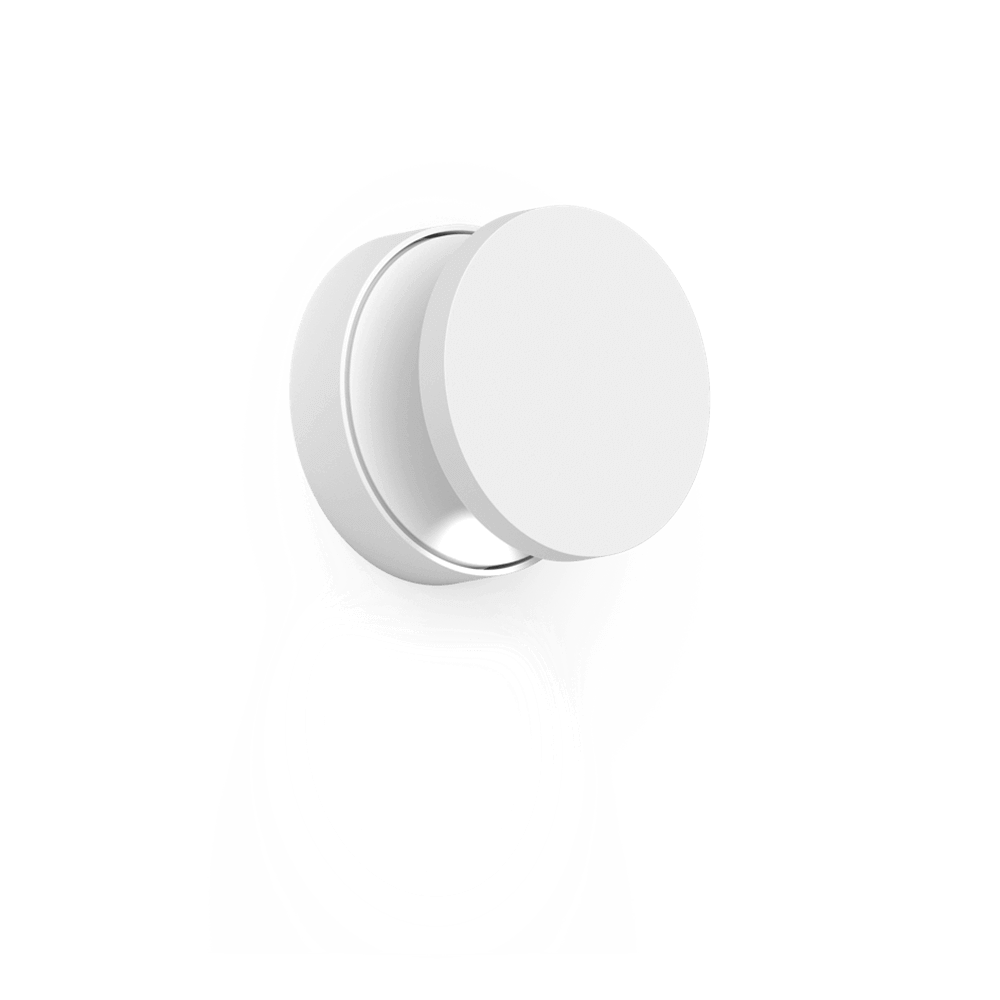 Plate圆形白色壁灯3D模型（OBJ,FBX,MAX）
