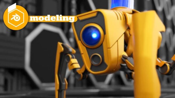 Blender 蜘蛛机器人建模与机械骨骼绑定技巧教程+工程文件下载（blend）