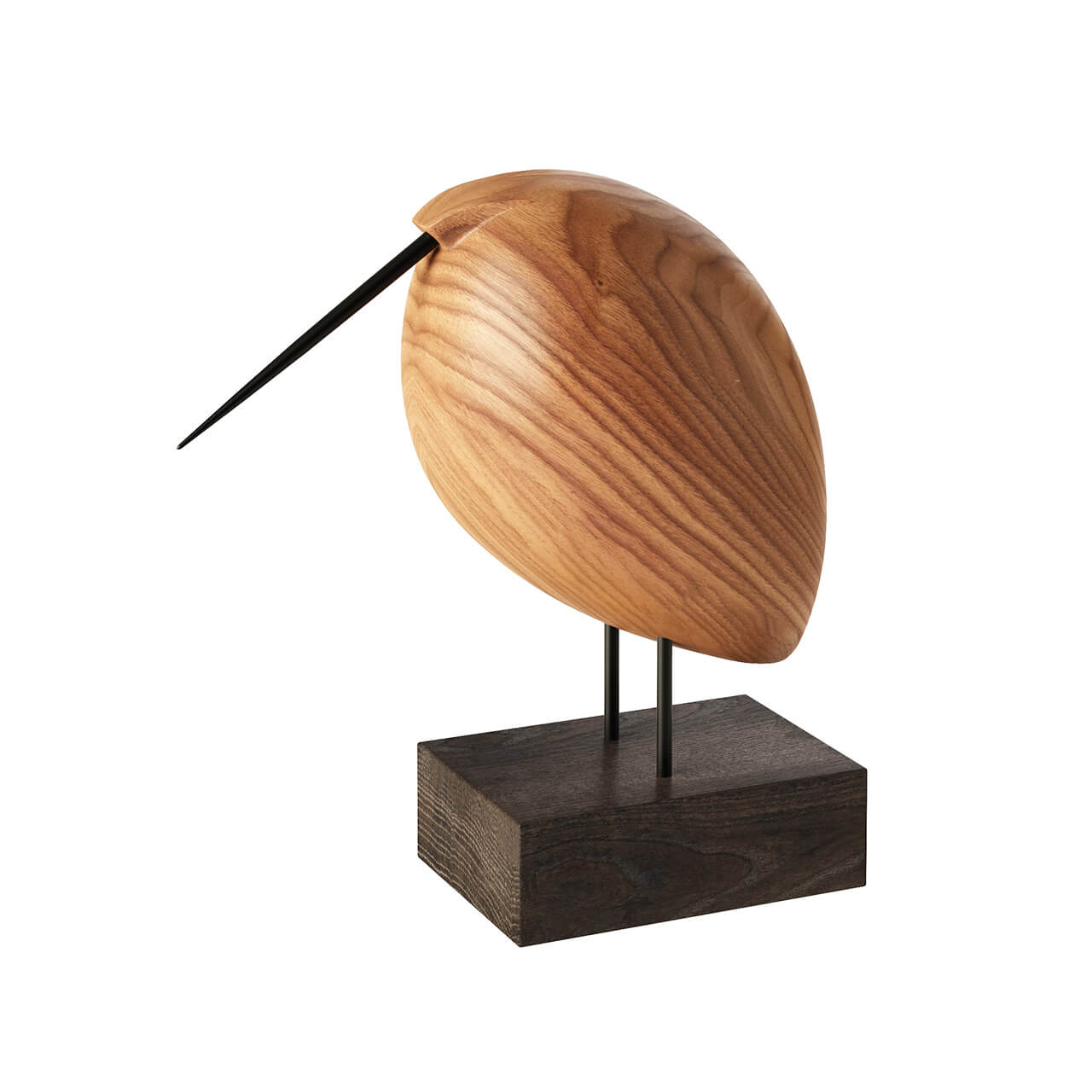 Warm Nordic的木制懒惰喙鸟工艺品3D模型（OBJ,FBX,MAX）