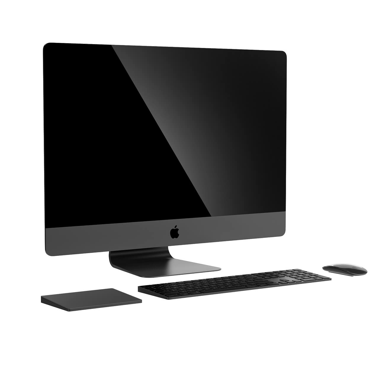 苹果imac pro 3D电脑模型（OBJ,FBX,MAX）