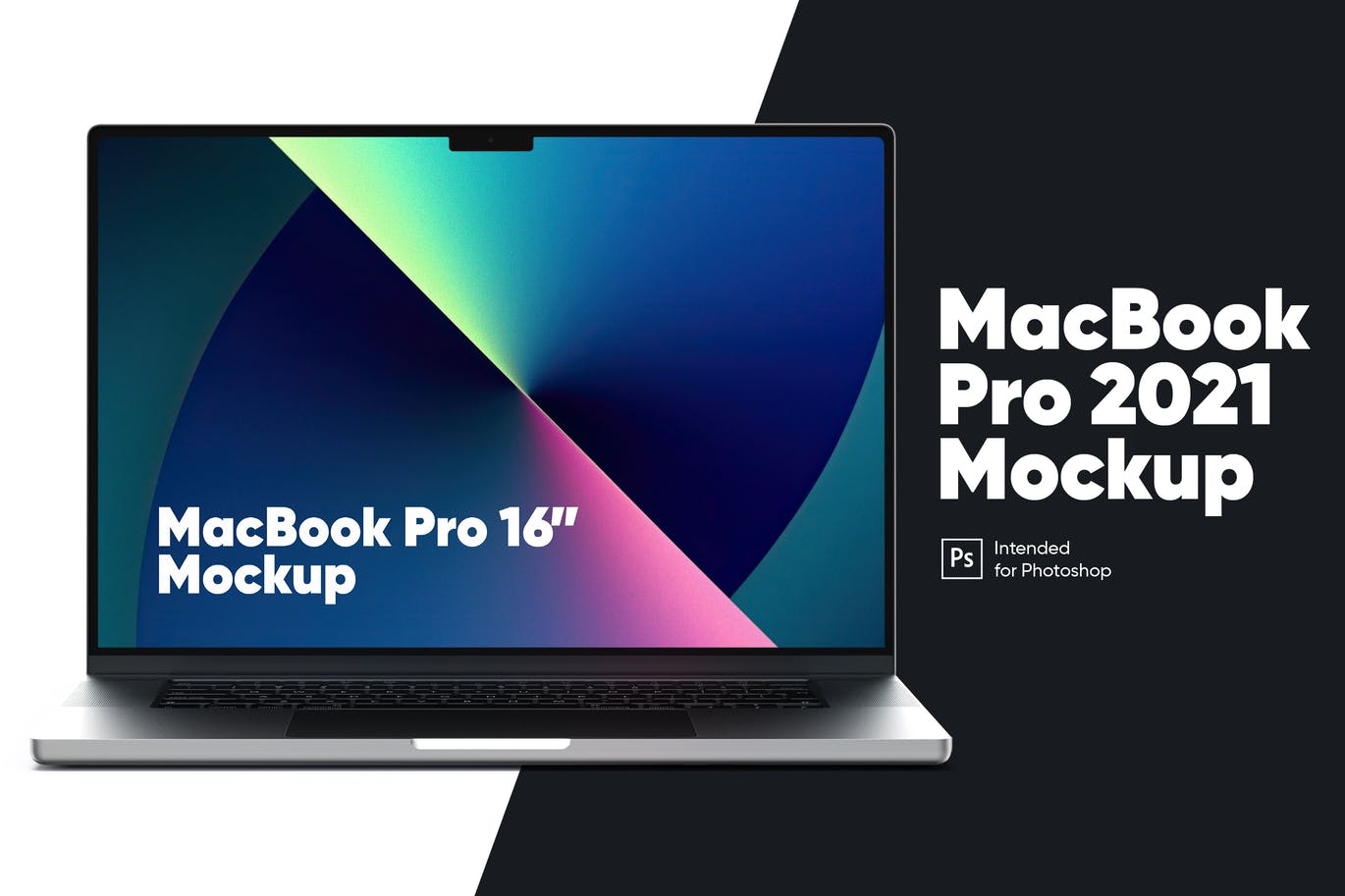 新款MacBook Pro 2021电脑产品样机(PSD)
