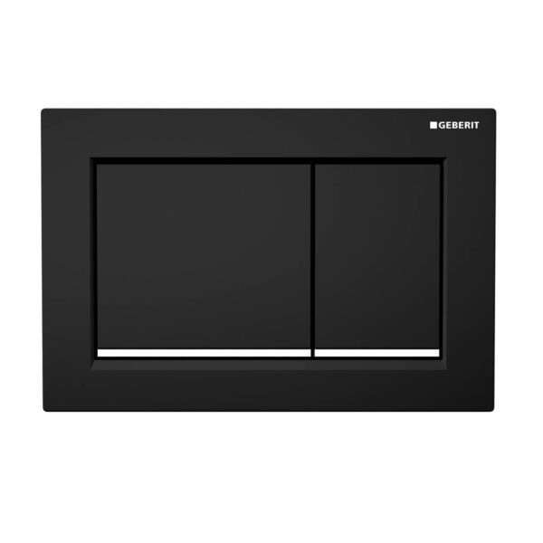 Geberit Omega 30黑色马桶冲洗板3D模型（OBJ,FBX,MAX）