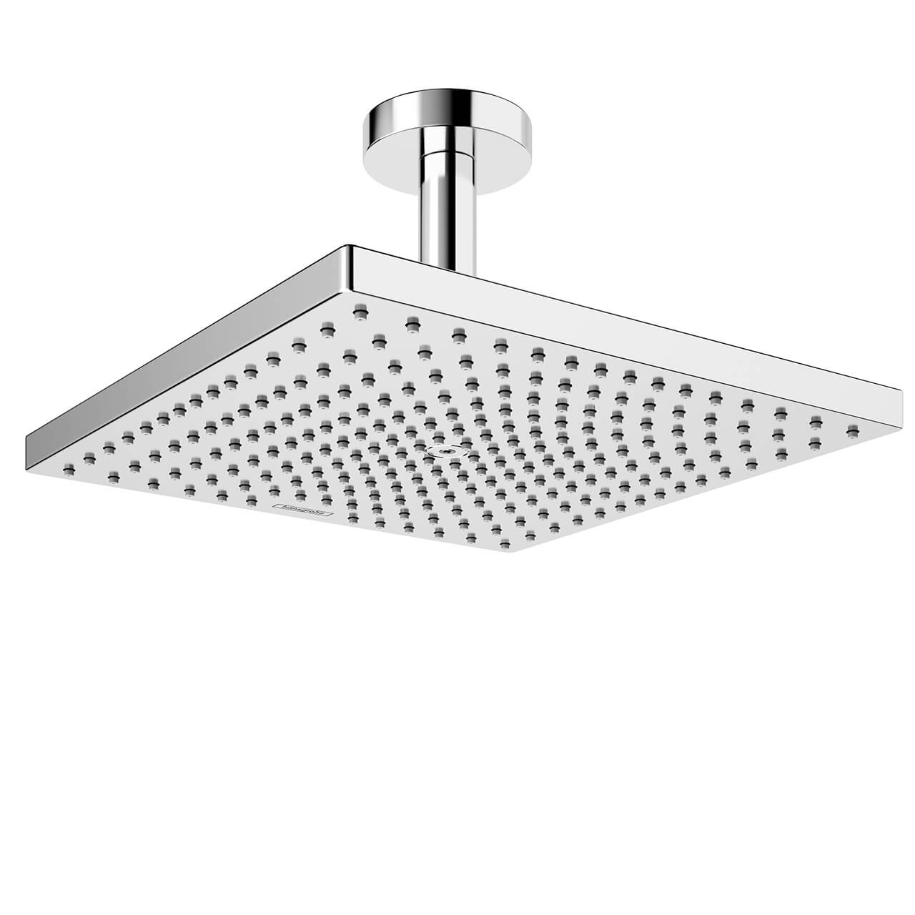 Hansgrohe Raindance系列E 300方形花洒淋浴头3D模型（OBJ,FBX,MAX）