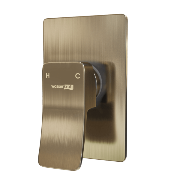 Exter 1651黄铜色淋浴水龙头开关3D模型（OBJ,FBX,MAX）