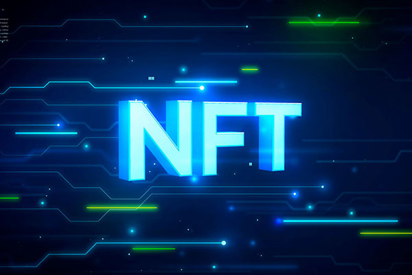 NFT加密艺术平台海报设计模板 (psd)