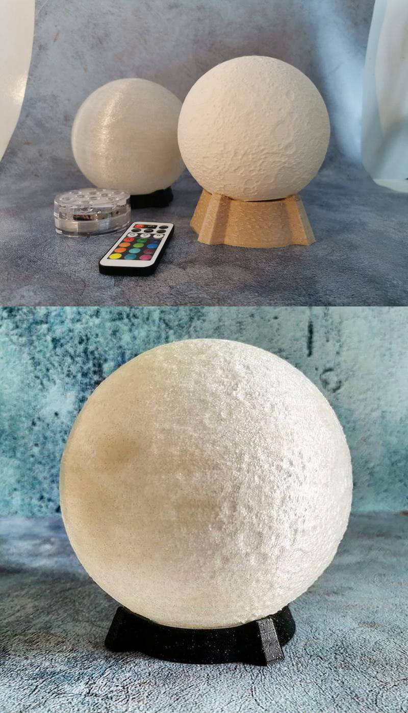 月球灯3D模型（STL）