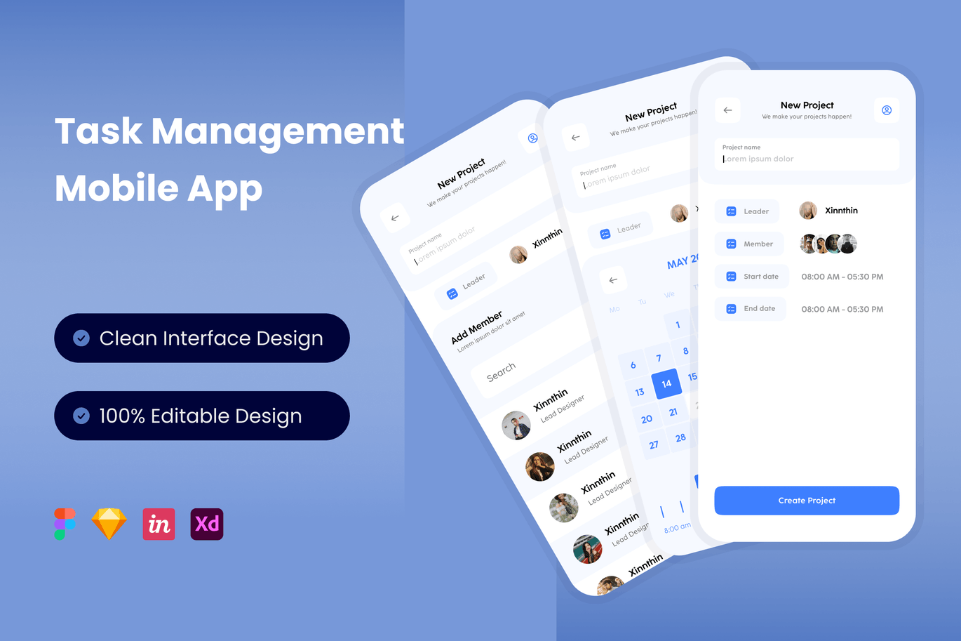 任务管理App UI Kit