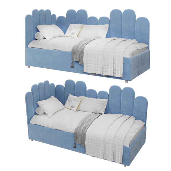 俄罗斯Izzikids Fence布艺儿童床3D模型（OBJ,FBX,MAX）