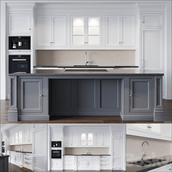 经典款橱柜3D模型（FBX,MAX）