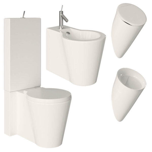 Duravit Starck 3马桶和坐浴盆3D模型（MAX）
