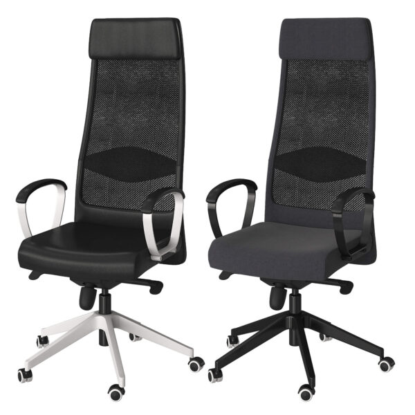 宜家MARKUS高网状靠背办公椅3D模型（OBJ,MAX）