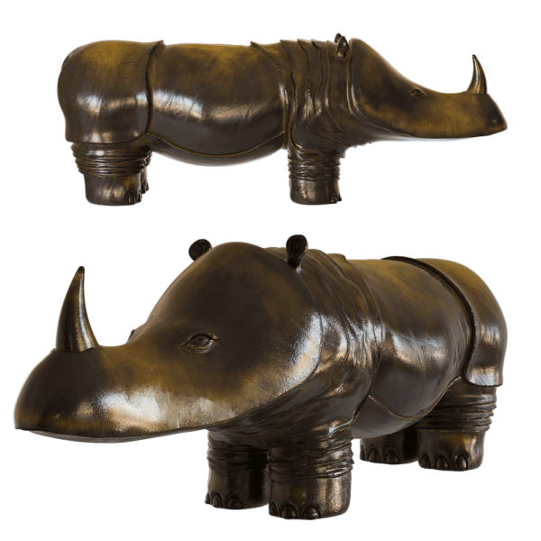 大犀牛雕塑3D模型（OBJ,FBX,MAX）