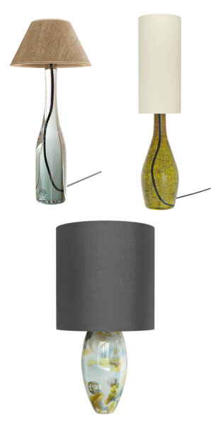 3款波兰Gie El酒瓶形主干台灯3D模型（OBJ,FBX,MAX）