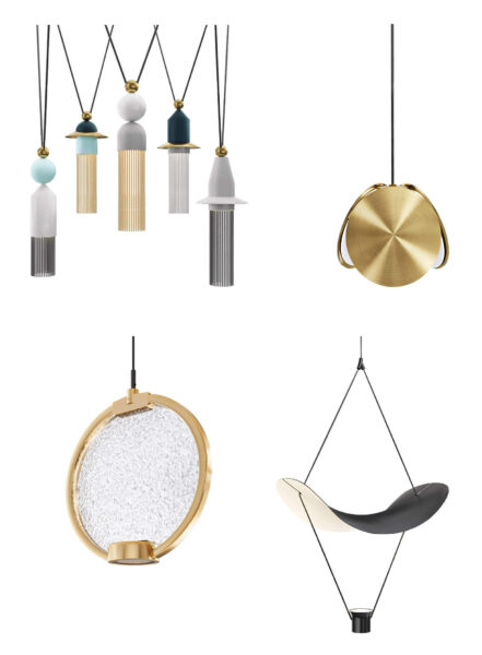 4款阿联酋LVB奢华吊灯3D模型（OBJ,FBX,MAX）