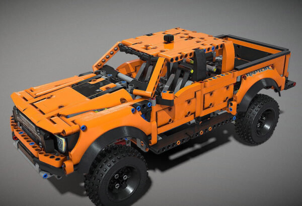 Ford福特Raptor乐高汽车3D模型（OBJ,FBX,MAX）