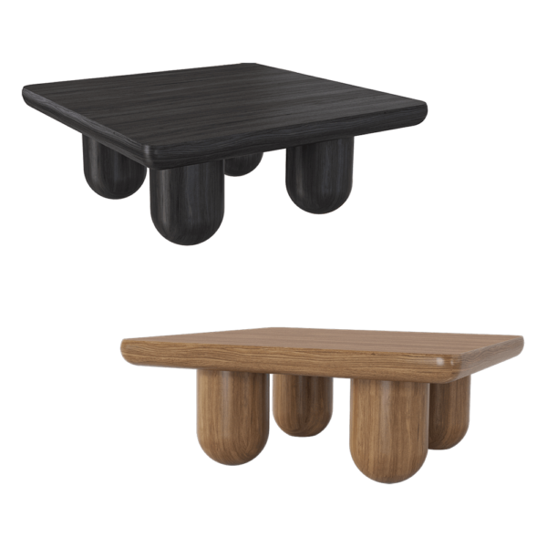 Konos Studio MMB方形圆角木桌3D模型（OBJ,FBX,MAX）