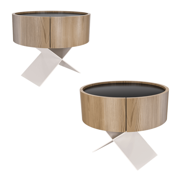 ALEXANDRA ASPA A5170圆形台面床头柜3D模型（OBJ,FBX,MAX）