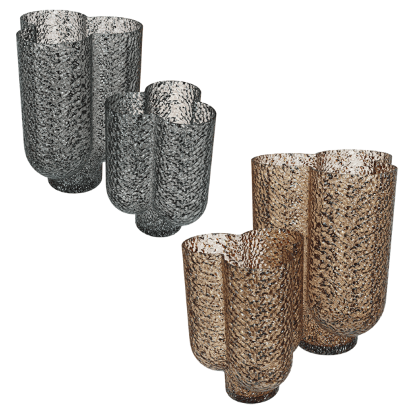 丹麦AYTM ARURA系列Trio玻璃气泡花瓶3D模型（OBJ,FBX,MAX）