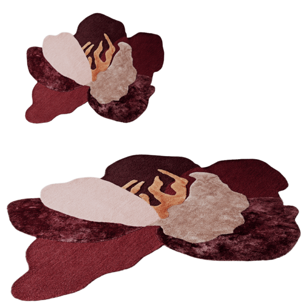 丹麦AYTM FLORES系列不规则形状地毯3D模型（OBJ,FBX,MAX）