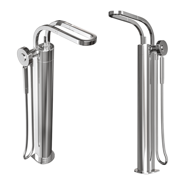 Rubinetterie treemme RWIT 7003 CC 10落地式浴缸水龙头3D模型（OBJ,FBX,MAX）