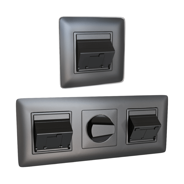 Simon 82/4插座和开关板3D模型（OBJ,FBX,MAX）