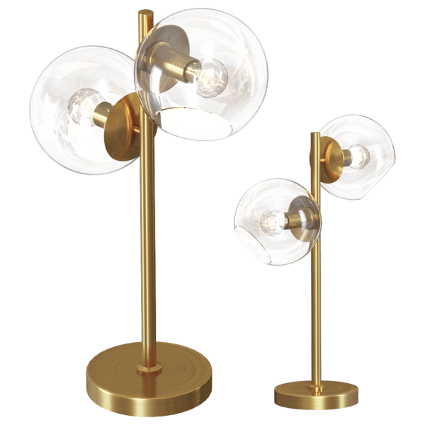 Lumion Blair 3769/2T球形玻璃灯罩台灯3D模型（OBJ,FBX,MAX）