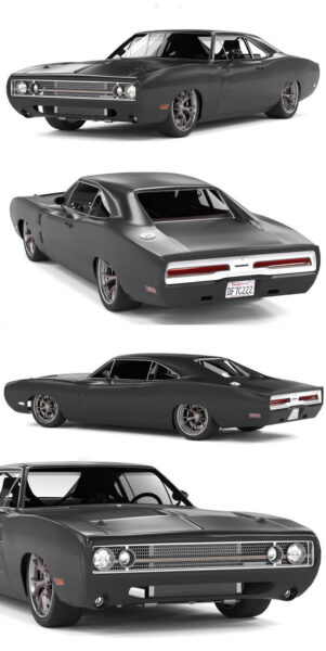 1966款Dodge charger汽车3D模型（OBJ,MAX）
