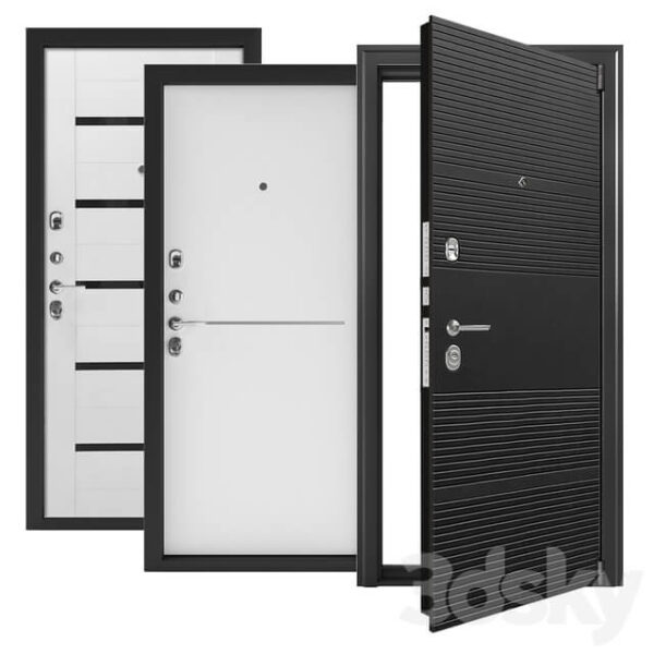 Sigma COMFORT钢制公寓入口门3D模型（FBX,MAX）