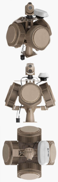 X-MADIS反无人机系统3D模型（OBJ,FBX,MAX）